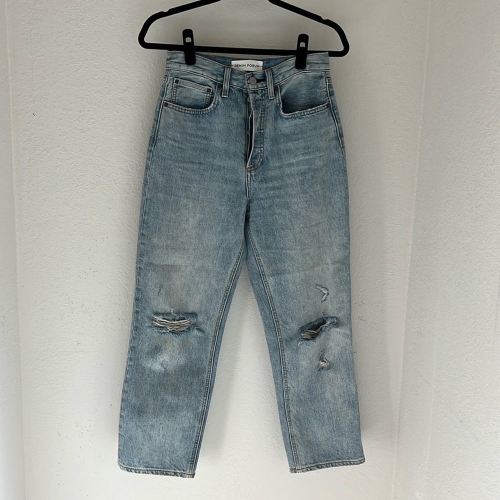 Denim Forum The Joni High Rise Loose size 26